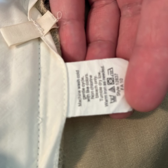 J CREW Size 31W x 30L Flat Front Chino 100% Cotton Comfort Khaki Casual $89 NEW - Picture 12 of 16